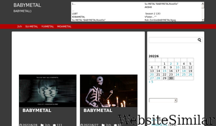 babymetal.blog Screenshot