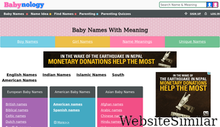 babynology.com Screenshot