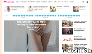 babyweb.sk Screenshot