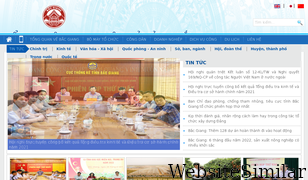 bacgiang.gov.vn Screenshot