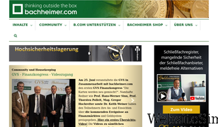 bachheimer.com Screenshot