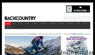 backcountrymagazine.com Screenshot