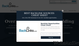 backlinks.com Screenshot