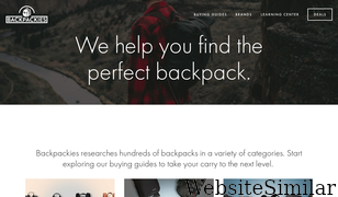 backpackies.com Screenshot