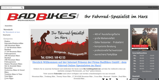 badbikes-online.de Screenshot