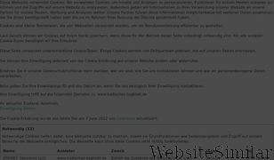 badisches-tagblatt.de Screenshot