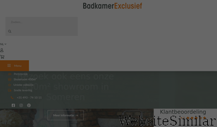 badkamerexclusief.nl Screenshot