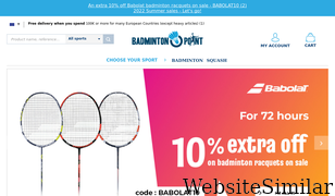 badminton-point.com Screenshot