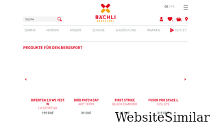 baechli-bergsport.ch Screenshot
