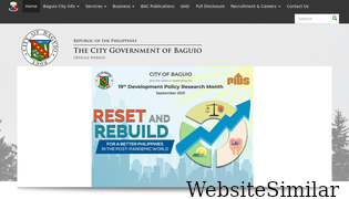 baguio.gov.ph Screenshot