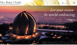 bahai.org Screenshot