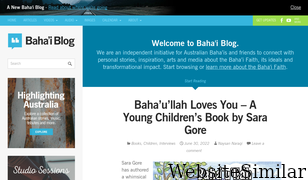 bahaiblog.net Screenshot