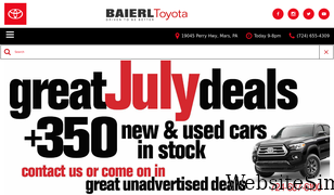 baierltoyota.com Screenshot