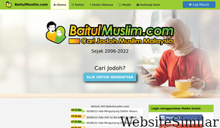 baitulmuslim.com Screenshot