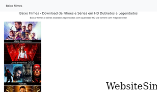 baixofilmes.com Screenshot