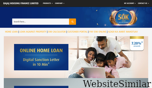 bajajhousingfinance.in Screenshot