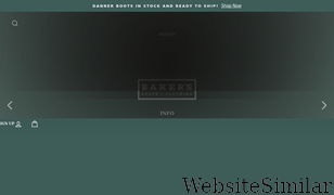 bakershoe.com Screenshot