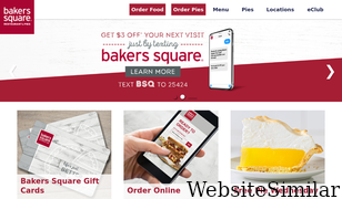 bakerssquare.com Screenshot