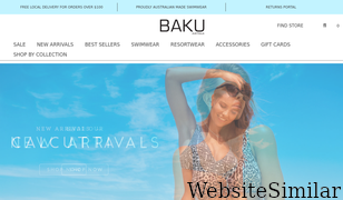 bakuswimwear.com.au Screenshot