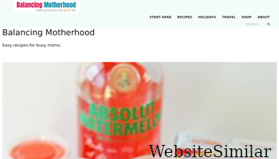balancingmotherhood.com Screenshot