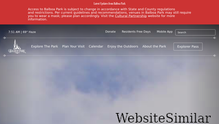 balboapark.org Screenshot
