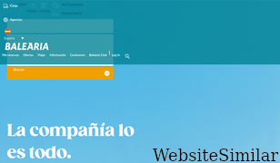 balearia.com Screenshot
