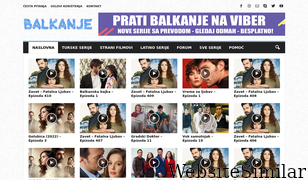 balkanje.com Screenshot