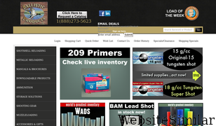 ballisticproducts.com Screenshot