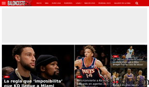 baloncesto2k.com Screenshot