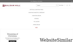 balsamhill.com Screenshot