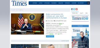 baltictimes.com Screenshot