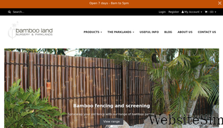 bambooland.com.au Screenshot