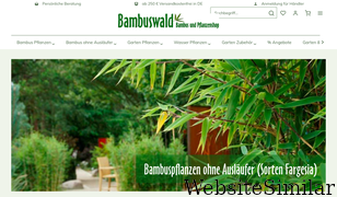 bambuswald.de Screenshot