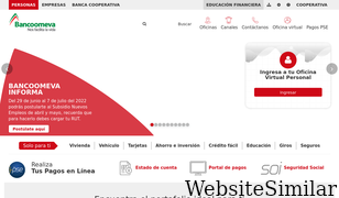 bancoomeva.com.co Screenshot