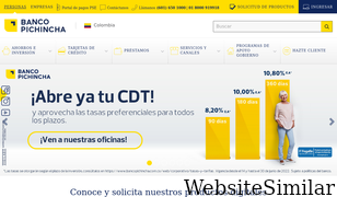 bancopichincha.com.co Screenshot
