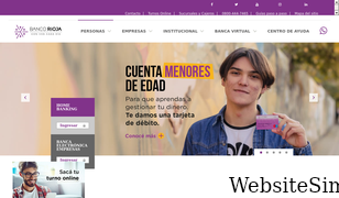 bancorioja.com.ar Screenshot