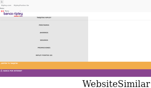 bancoripley.com.pe Screenshot