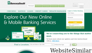 bancorpsouth.com Screenshot