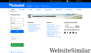 bancsabadell.com Screenshot