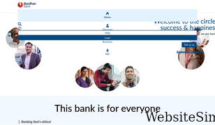 bandhanbank.com Screenshot