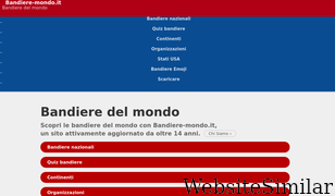 bandiere-mondo.it Screenshot