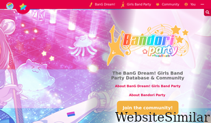 bandori.party Screenshot