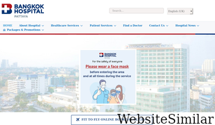 bangkokpattayahospital.com Screenshot