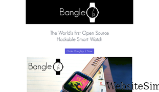 banglejs.com Screenshot