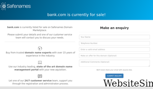 bank.com Screenshot
