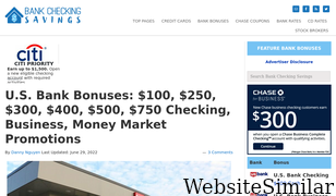 bankcheckingsavings.com Screenshot