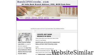 bankifsccode.com Screenshot