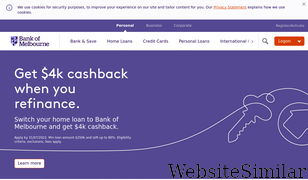 bankofmelbourne.com.au Screenshot
