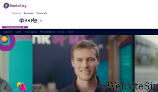 bankofus.com.au Screenshot
