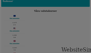 bankomat.se Screenshot